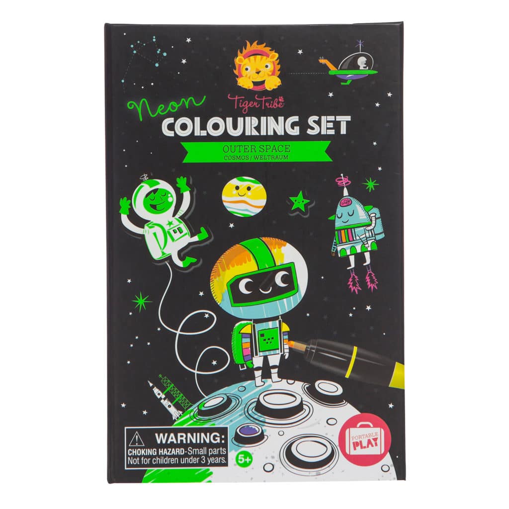 Colouring Set | Neon - Outer Space