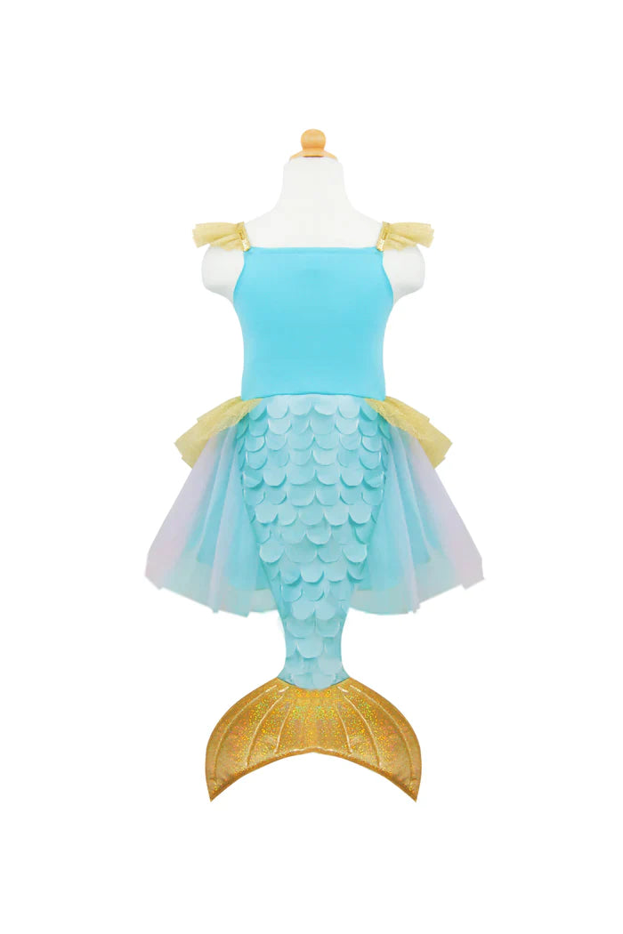 Mermalicious Dress with Tail | 5-6Y