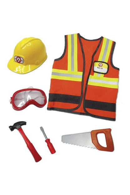 Construction Worker with Accessories | Size 5-6