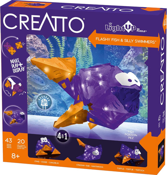 Creatto | Flashy Fish & Silly Swimmers