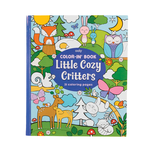 Color-in' Book | Little Cozy Critters