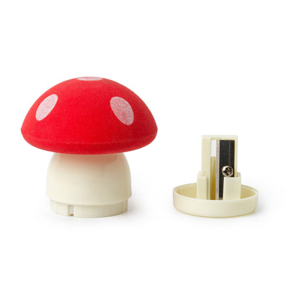 Eraser with Sharpener | Mushroom