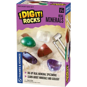 I Dig It! Rocks | Real Minerals Excavation Kit