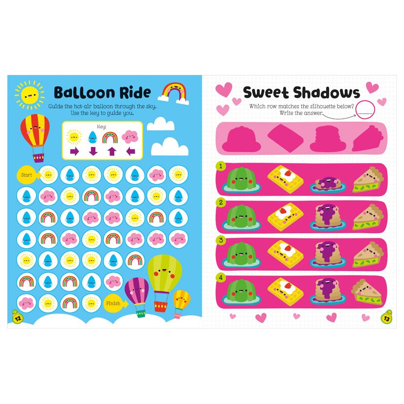 Shiny Stickers Super-Cute | Activity Book