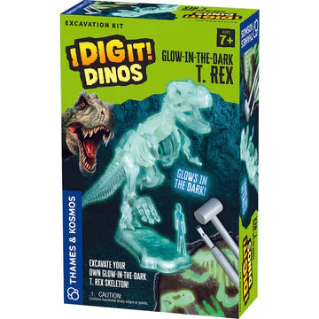 I Dig It! Dinos | Glow-in-the-Dark T. Rex Excavation Kit