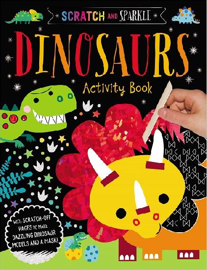 Scratch and Sparkle | Dinosaur Activity Book